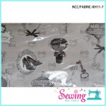 FABRIC-KH11-5, 6 & 7 HELLO KITTY INSPIRATION